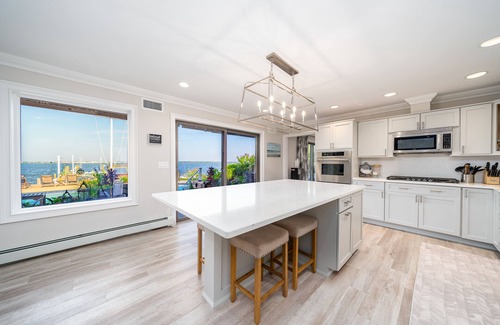 Mantoloking House | High-end Bay front Oasis with Pool and Short Walk to Beach