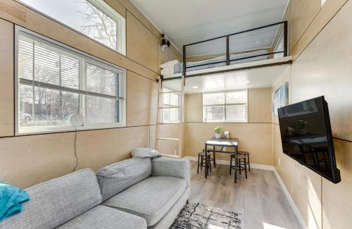 Manor Apartment | Hiking and Creek Manor Tiny Home in Forest Retreat