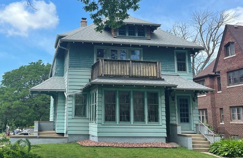 Downer Woods House | Historic Charm Near Lake Michigan & UWM — Spacious 1920s Lower Flat