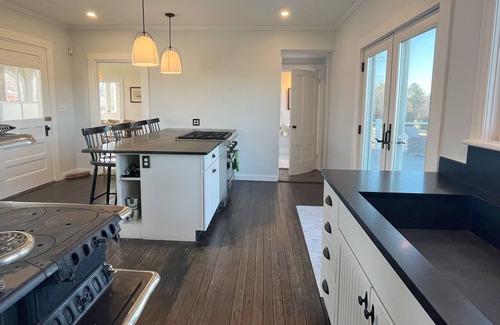 Appleton House | Historic riverfront home with skiing, golf nearby, deck, & washer/dryer