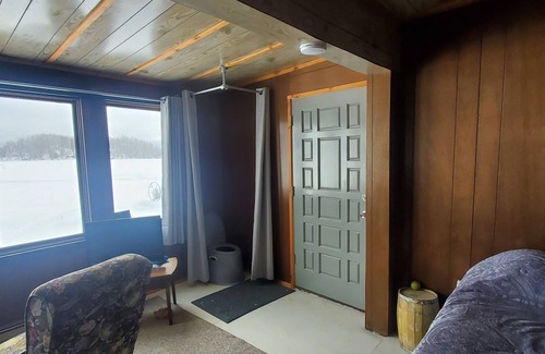 Big Lake Cabin | Historical cabin on Big Lake with Lake access, shared dock with private deck