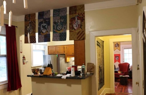 Olde Town Augusta Apartment | Hogwarts at Augusta Wizards and Muggles welcome! Harry Potter Fans dream stay.