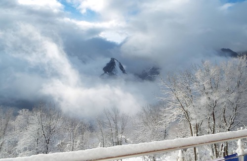 Saint-Martin-de-la-Porte House | Holiday Home 'Gite Du Barnabas Relais' with Mountain View, Private Terrace and Wi-Fi
