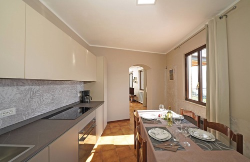 Arias Apartment | Holiday Apartment Maison du Pralonc - LAGO with Lake/Mountain View, Garden & Terrace; Pets Allowed