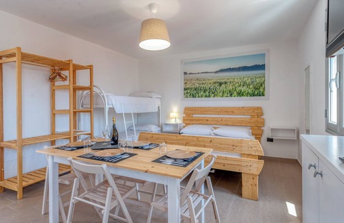 Torre San Gennaro Apartment | Holiday Apartment "Saint Blue Beach - 11" with Sea View & Wi-Fi