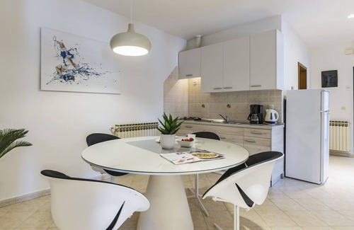 Rabac Apartment | Holiday apartment mit Balkon und Meerblick