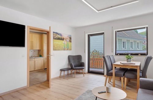 Lenzkirch Apartment | Holiday Apartment Wutachschlucht with Shared Garden, Balcony and Wi-Fi