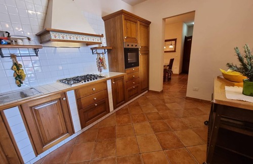 Posada Apartment | Holiday flat with fireplace, terrace and sea view