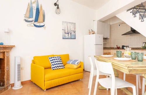 Teulada House | Holiday Home 'Barbara' with Private Garden, Wi-Fi and Air Conditioning