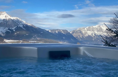 Pruggern House | Holiday home in Pruggern with terrace and garden