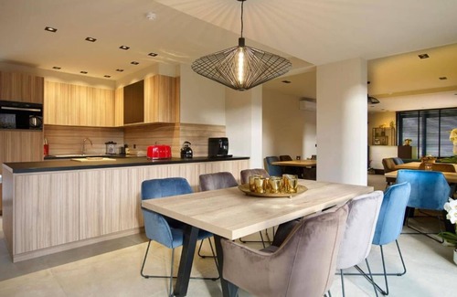 Riemst House | Holiday Home in Vlijtingen with Sauna