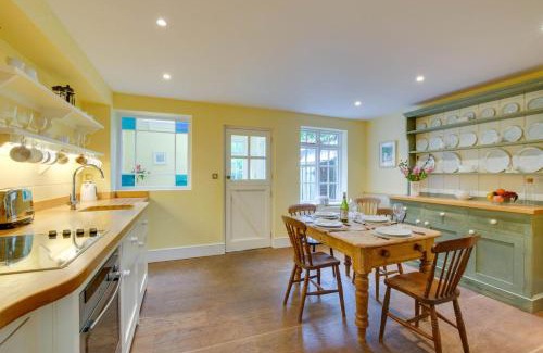 Walberswick House | Hollyhocks