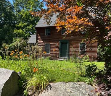 Monson House | Home in the woods - Big, Acreage, Nature Oasis, King Bed, Giant Windows