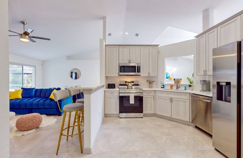 Indian Trails House | Home near the beach with private pool, inviting patio, streaming & AC