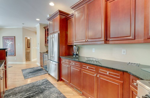 Ellenwood House | Home Theater & Game Room: Chic Abode in Ellenwood!