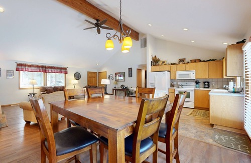 Overlook Park House | Home w/Shared Pool, Private Hot Tub, Large Backyard, SHARC Passes, EV Charger