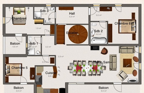 Hauteluce Apartment | Homerez - Big appartement 2 km away from the slopes for 13 ppl. at Hauteluce