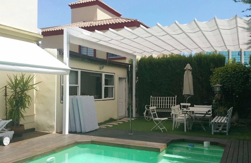 Tomares Villa | Homerez - Villa in Tomares, garden