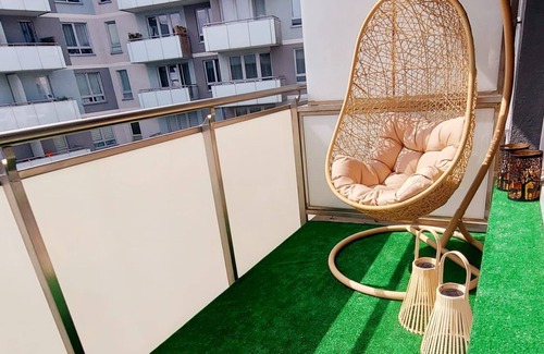 Rzeszow Apartment | Honey Apartmen with the balcony, swing, garage , invoice