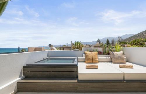 Stalida Apartment | Hospi Living Stalida Beachfront Suites with Heated Jacuzzi