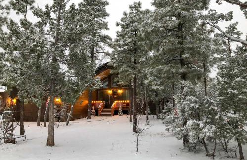 Show Low House | Hot Tub and Ponderosa Views! Luxe Cabin in Lakeside
