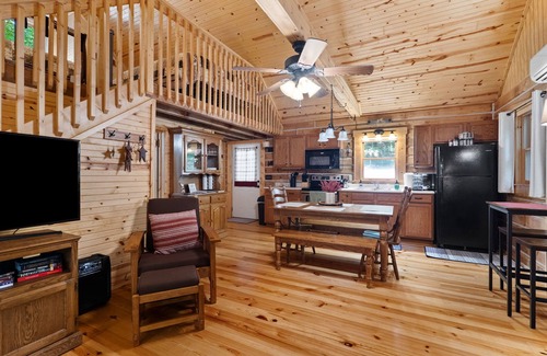 Birdseye Cabin | HOT TUB coming in NOV ~ Charming cabin that has beds for 8 guests