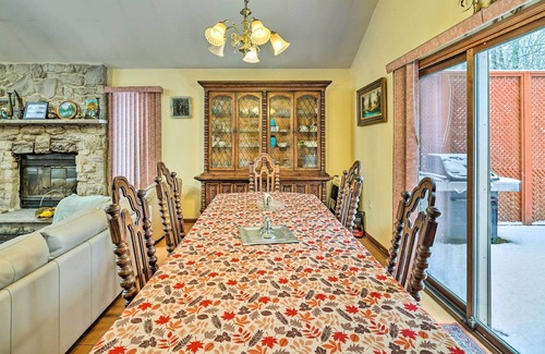 Pocono Mountain Lake Cottage | Hot Tub + Deck: Pet-friendly Poconos Getaway!