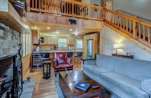 Boone House | Hot Tub, Fire Pit, Game Room, Pet Friendly, Hiking