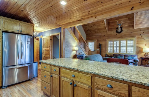 Boone House | Hot Tub, Fire Pit, Game Room, Pet Friendly, Hiking