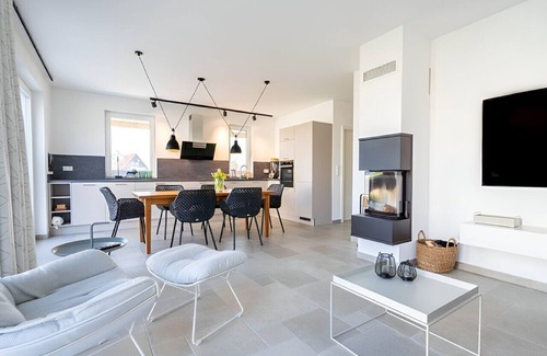 Am Salzhaff House | House 10 "Seegras" - Holiday home with sauna and fireplace