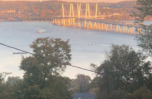 Nyack House | House (half) Hudson River view of TPZ Bridge/Nyack NY / manors/ close to NYC