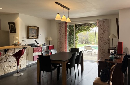 Labeaume House | House in the heart of the Ardeche gorges, 8 people, air-conditioned, heated swimming pool