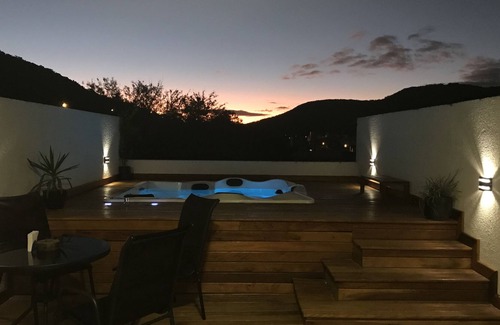 Campeche Norte House | HOUSE with 4 bedrooms, Jacuzzi and BBQ, penthouse overlooking the sea, 400m from the beach