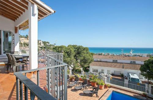Sitges House | HOUSE WITH AMAZING VIEWS , OVERLOOKING THE FESTIVAL TOWN OF SITGES
