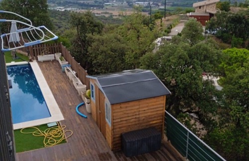 Santa Cristina de Aro House | House with swimming pool and exceptional sea view