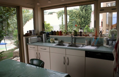 Saint-Drezery House | House with pool on the edge of the garrigue, dominant view