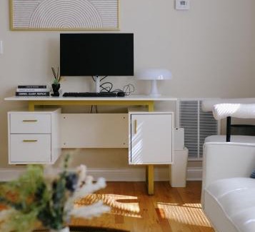 Irving Park East House | Huge Projector and Designated Workspace, Near Wrigley