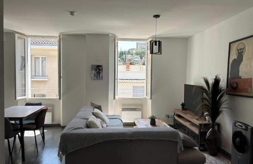 Vaison-la-Romaine Apartment | Hypercentre with castle view