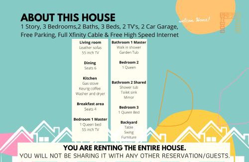 Atascocita House | IAH, Humble, Woodlands, Spring, Cypress - Ambergate