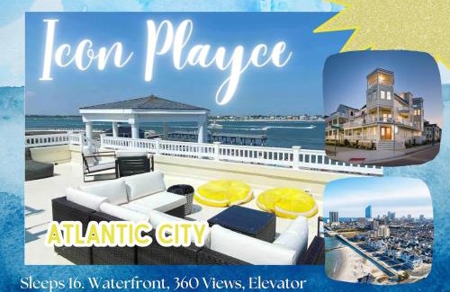 Atlantic City House | Icon Playce: Beachfront with 360 rooftop