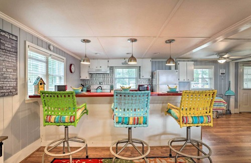 Summerton House | Idyllic Waterfront Escape w/Private Boat Dock!