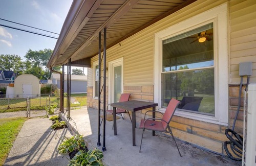 Indianapolis House | Indianapolis Home with Porch - Close to Mile Square!