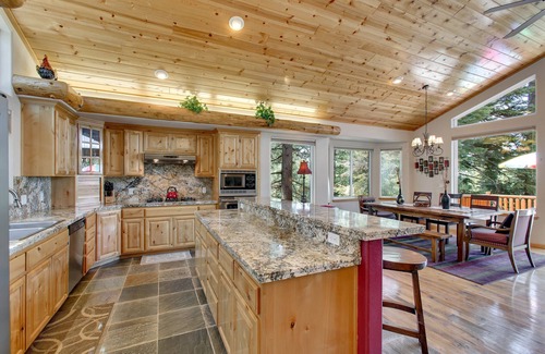 Country Club Estates Cabin | Indoor heated pool, spacious deck, seven rooms with beds, hot tub, and more!