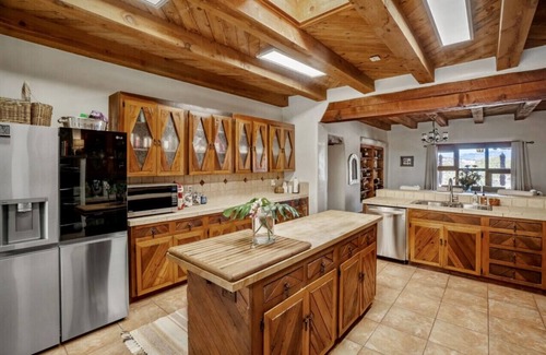 La Cienaga House | Indoor heated pool, hot tub, EV charger, 15 min to SF- 7 bedrooms 5 are en-suite