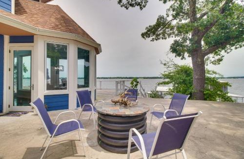 Dennis House | Indoor Pool and Waterfront Deck Spacious Jay Home