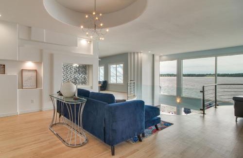 Dennis House | Indoor Pool and Waterfront Deck Spacious Jay Home