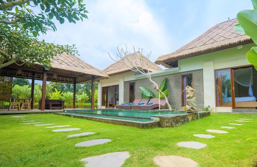 Tegallalang Villa | Indra Loka with nice panoramic of rice field view