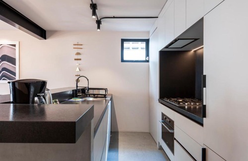 Roma Norte Apartment | Industrial 1BR with Private Terrace in Roma Norte