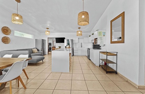Villa Borinquen House | INFINITY POOL - Ocean View & walk 5 min to beach , 5BR + 3Baths. & Playground!