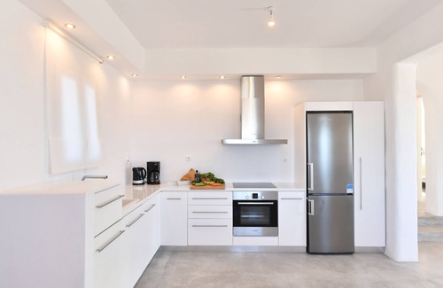 Paros Villa | Infinity sea view hillside villa with private pool